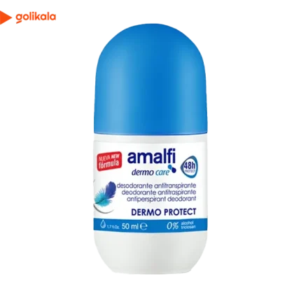 مام ضد تعریق Dermo Protector Deodorant Roll-On از برند Amalfi (حجم 50 میلی لیتر)