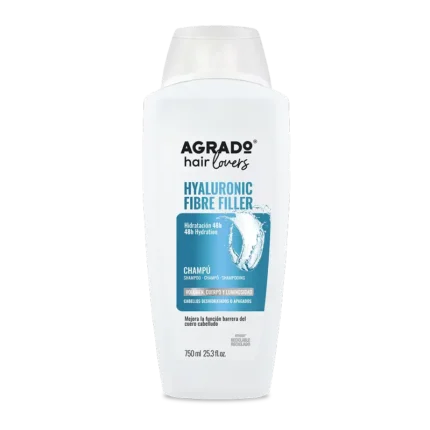 شامپو هیالورونیک پرپشت کننده و حجم دهنده آگرادو | Agrado Shampoo Hyaluronic Fibre Filler 750Ml
