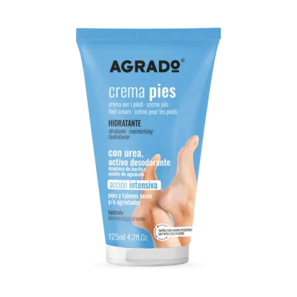 کرم مرطوب کننده  و ضد ترک پا آگرادو | Agrado Foot Cream Moisturising Intensive Action 150ml