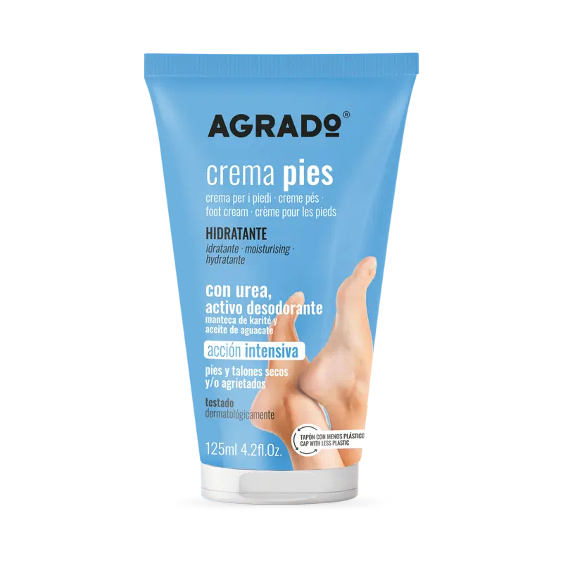 30009740 Agrado Cr Hidrat Pies 125Ml ✅ &Lt;Strong&Gt;ترمیم فوری ترک‌ها با اوره ۱۰٪ – نرم‌کننده قوی برای پاشنه‌های خشک و زمخت!&Lt;/Strong&Gt; ✅ &Lt;Strong&Gt;جذب سریع بدون چربی – فرمول سبک با اثرگذاری عمیق، مناسب استفاده روزانه ☁️&Lt;/Strong&Gt; ✅ &Lt;Strong&Gt;حاوی روغن‌های طبیعی (جوجوبا، شیا) – تغذیه پوست و افزایش انعطاف‌پذیری 🌿&Lt;/Strong&Gt; ✅ &Lt;Strong&Gt;ضد التهاب و ضد باکتری – پیشگیری از عفونت‌های پوستی و تسکین فوری 🔬&Lt;/Strong&Gt; ✅ &Lt;Strong&Gt;مناسب پوست‌های حساس و دیابتی – فاقد پارابن، الکل و مواد تحریک‌کننده 🩺&Lt;/Strong&Gt; ✅ &Lt;Strong&Gt;نتایج قابل مشاهده در ۷ روز – پاهای نرم، لطیف و بدون پوسته‌ریزی! ⏱️&Lt;/Strong&Gt; ✅ &Lt;Strong&Gt;رایحه ملایم و غیرآزاردهنده – عطر خنثی برای استفاده شبانه 🌙&Lt;/Strong&Gt; ✅ &Lt;Strong&Gt;حجم اقتصادی ۱۵۰Ml – مصرف ۶ ماهه با صرفه‌جویی هزینه‌ای 💰&Lt;/Strong&Gt; ✅ &Lt;Strong&Gt;تایید آزمایشگاه‌های پوست‌شناسی – ایمنی تضمین‌شده برای تمام سنین ✔️&Lt;/Strong&Gt; ✅ &Lt;Strong&Gt;طراحی تخصصی برای پا – ترکیبات فعال متمرکز بر ناحیه پاشنه و کف پا 🔍&Lt;/Strong&Gt;