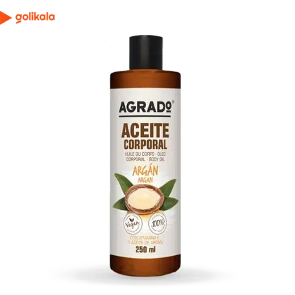 روغن بدن آرگان 250 میل آگرادو agrado-مدل-argan